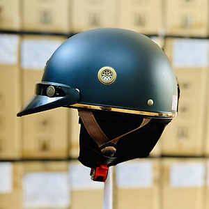 Mũ bảo hiểm xe máy 1/2 Royal M379 chính hãng có đệm cổ dành cho nam nữ đi xe máy-Nón Trùm