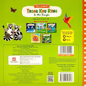 Sách Tương Tác - Sách Chuyển Động - First Explorers - In The Jungle - Trong Khu Rừng