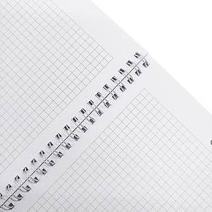 Sổ Tay Lò Xo A5 Kẻ Ô Vuông 100 Trang 100gsm - Cô Tiên Xanh - Cửa Hàng Bánh Kẹo