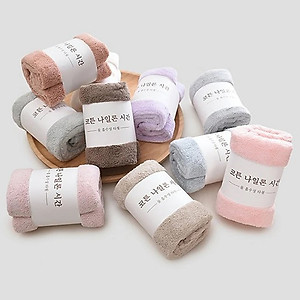 Khăn Tắm Gội Đầu Lau Mặt Siêu Thấm Hút, Mềm Mại, Sợi Bông Cao Cấp Mạng Lại Sự Mềm Mịn Ấm Áp Hàng Chính Hãng TOKDODO
