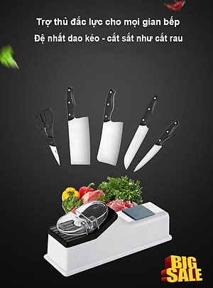 Máy Mài Dao , Kéo Bằng Điện 220V KT 21.5*6.5*6.5cm 