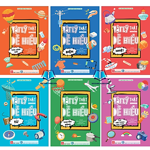 Sách - Vật lý thật dễ hiểu Lẻ/Combo 6 Quyển