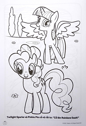 Sách My Little Pony - Jumbo Tô Màu Và Các Trò Chơi 5
