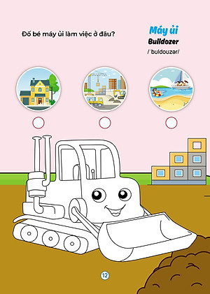 Tô màu phát triển trí thông minh - Tô màu song ngữ Anh - Việt (Túi 8 cuốn, dành cho trẻ 2 - 6 tuổi)