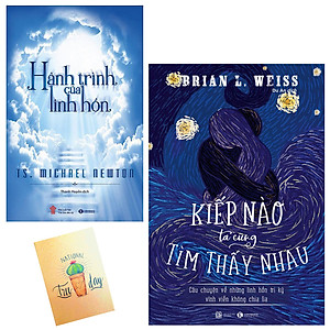 Combo  Kiếp Nào Ta Cũng Tìm Thấy Nhau và  Hành Trình Của Linh Hồn ( Tặng Kèm Sổ Tặng Xương Rồng)