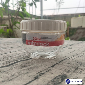 Hộp Bảo Quản Interlock Lock&Lock - INL306W - 300Ml