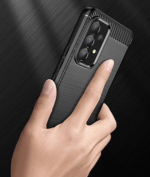 Ốp lưng chống sốc Vân Sợi Carbon cho Samsung Galaxy A53 - Hàng nhập khẩu