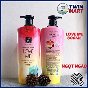 TPHCM Dầu gội Elastine hương nước hoa - thương hiệu Hàn Quốc - Love Me - Pure Breeze - Kiss the rose 600ml