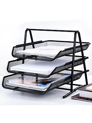 Khay 3 Tầng Sắt Deli 9181 