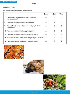 A2 Key For Schools Practice Tests 6-10