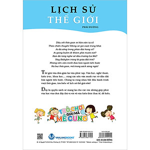 Sách Trò Chơi Giải Mã Mê Cung - Lịch Sử Thế Giới