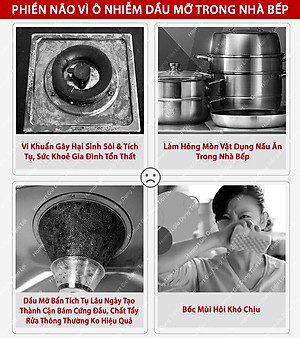 Nước Tẩy Dầu Mỡ Nhà Bếp Dạng Xịt Đa Năng Super Clean 6in1 500ml Hàng Nội Địa Chất Lượng Cao