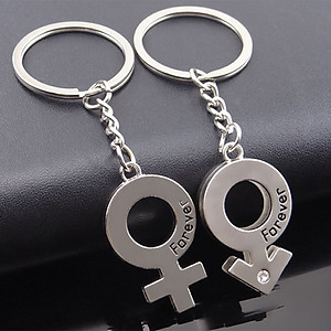 Cặp Móc Treo Khóa Tình Yêu Love Forever - New4all MK04