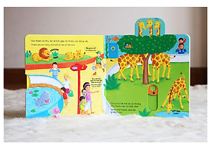 Sách Tương Tác - Sách Chuyển Động - Busy - Zoo - Sở Thú