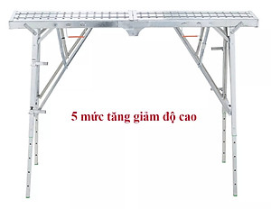 Giàn giáo di động, gấp gọn, thông minh sử dụng trong nhà, ngoài trời, công trình NIKITA MD02 vs MD03