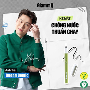 Kẻ Mắt Glamrr Q Chống Nước Thuần Chay VEGAN SUPER STAY EYELINER (0.6g)