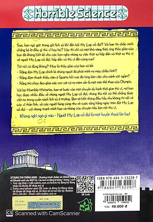 Sách Horrible Historries - Người Hy Lạp Huyền Thoại (Tái Bản 2019)