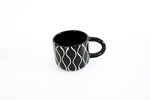 Ly Cà Phê Morning 03 - Họa Tiết Sóng