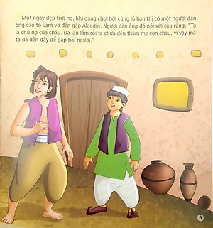 Sách Ngày Xửa Ngày Xưa - Aladdin Và Cây Đèn Thần