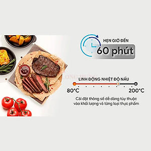 Nồi chiên không dầu Bluestone 7 lít AFB-5856 - Hàng chính hãng