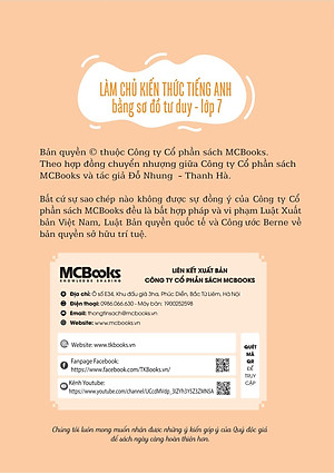 Làm Chủ Kiến Thức Tiếng Anh Bằng Sơ Đồ Tư Duy Lớp 7