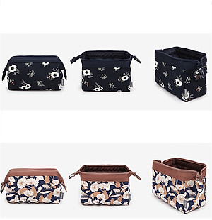 Túi Đựng Đồ Trang Điểm - Mỹ Phẩm - Phụ Kiện - Túi Mini Họa Tiết Du Lịch Chống Thấm Nước - Hàng chính hãng 