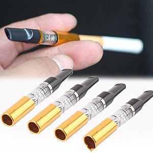 Hộp 5 Đầu Lọc Thuốc L.á Đa Năng FULLSIZE Cả 5 Đều Dùng Chung Cho Đầu Lớn & Vừa & Nhỏ , Tái Sử Dụng Nhiều Lần [ Jet Mèo, Caraven Demi, Esse, Thăng Long Det, Sài Gòn Nhỏ. Kent, 555... ]