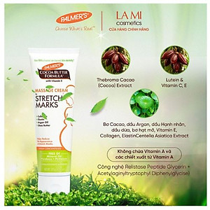 Kem ngăn ngừa và phục hồi rạn da giữa thai kỳ Palmer's 125g