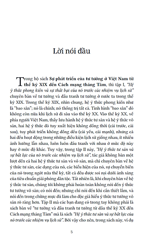 Sách Sự Phát Triển Của Tư Tưởng Ở Việt Nam Từ Thế Kỷ XIX Đến Cách Mạng Tháng Tám - Tập 2