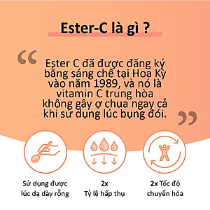 NHẬP KHẨU USA CHÍNH HÃNG - Viên Uống Solgar Ester-C® Plus -Vitamin C Thế Hệ Mới, Không Kích Ứng Dạ Dày, Hấp Thu Nhanh [50 viên]