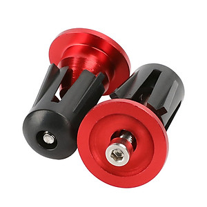 Nắp Chụp Tay Lái Ghi Đông Xe Đạp Leo Núi MTB Chất Liệu Nhôm (2 chiếc, đường kính phù hợp 15-23.5mm) MaiLee