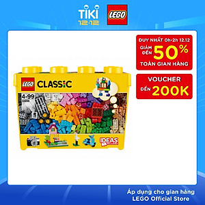 Bộ Lắp Ráp Thùng Gạch Lớn Classic Sáng Tạo LEGO CLASSIC 10698 (790 chi tiết)