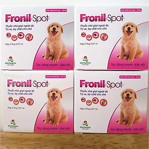 Nhỏ Gáy Trị Ve Ghẻ Nhỏ Sống Lưng Nhỏ Tai Cho Chó Vemedim Fronil Spot