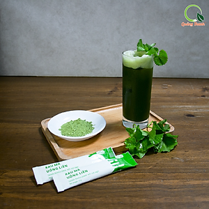 Rau Má Uống Liền Sấy Lạnh Nguyên Chất Hộp 6 Tuýp - Mát gan, detox, giảm mụn, giảm cân, giải nhiệt