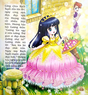 Sách Ngày Xửa Ngày Xưa - Nàng Bạch Tuyết Và Bảy Chú Lùn