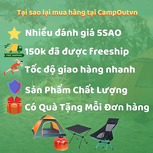Bếp Nướng Than Ngoài Trời Campingmoon Đồ Cắm Trại Du Lịch Dã Ngoại Bếp Than Xếp Gọn Inox Campout A014