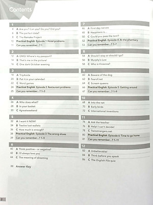 English File 4th Edition: Pre-Intermediate: Workbook With Key
