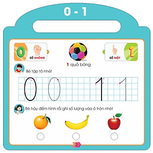 Sách - Chuẩn bị cho bé tới trường: Chữ cái và chữ số ndbooks