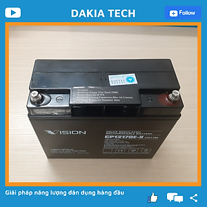 Ắc quy Vision CP12170E-X 12V 17Ah