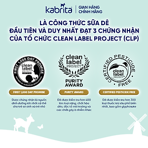 Sữa dê Kabrita số 2 cho trẻ từ 12- 24 tháng - Lon 800g