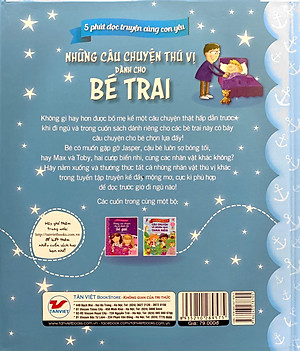 5 Phút Đọc Truyện Cùng Con Yêu - Những Câu Chuyện Thú Vị Dành Cho Bé Trai