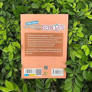 Sách Cẩm Nang Tuổi Dậy Thì Dành Cho Bạn Gái (Tái Bản)