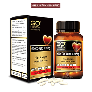 Bộ sản phẩm nhập khẩu chính hãng giúp bổ tim, giảm lão hóa tim mạch, bổ xương khớp, giảm đau nhức xương khớp gồm: Viên uống bổ xương khớp GO Glucosamine 1-A-Day 1500mg (30 viên) và viên uống tim GO CO Q10 160mg ( 30 viên)