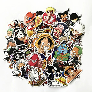 Decal dán tường trang trí các nhân vật hoạt hình sticker trong One Piece (Đảo Hải Tặc) - Hàng Chính Hãng