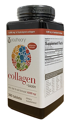 Collagen+Biotin Youtheory Mỹ (Collagen Type 1-2-3) - QuaTangMe Extaste