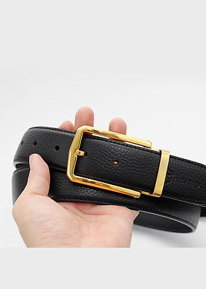 Thắt lưng nam da bò cao cấp  AT Leather PT11 - Tặng lục giác