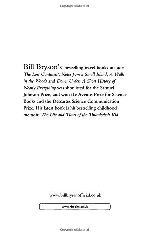 A Short History of Nearly Everything