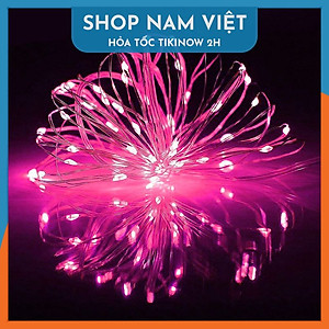 Đèn Led Đom Đóm Dây Đồng Uốn Dẻo Trang Trí Noel, Giáng Sinh, Năm Mới