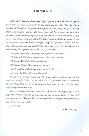 KẾT CẤU BÊ TÔNG CỐT THÉP - Nguyên Lý Thiết Kế Các Cấu Kiện Cơ Bản