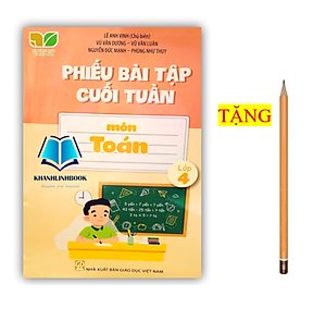 Sách - Phiếu Bài Tập Cuối Tuần Môn Toán Lớp 4 ( Kết Nối )